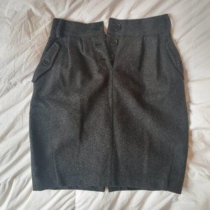 Wool skirt